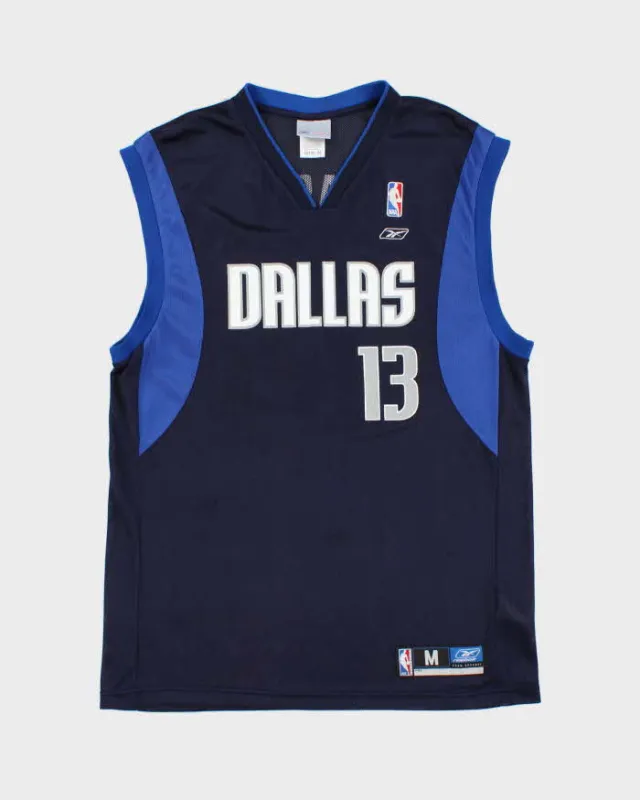 Vintage 2004-05 Y2K Reebok Dallas Mavericks Nash #13 NBA Jersey - M made by Reebok