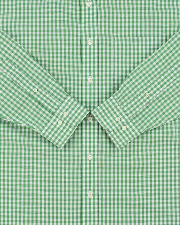 Vintage Brooks Brothers Gingham Long Sleeve Shirt - L sold by Rokit product image thumbnail 4