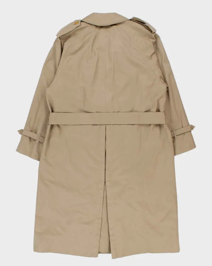 Vintage 1990s Burberry Nova Check Lined Classic Weatherproof Double Breasted Trench Coat - M sold by Rokit product image thumbnail 2