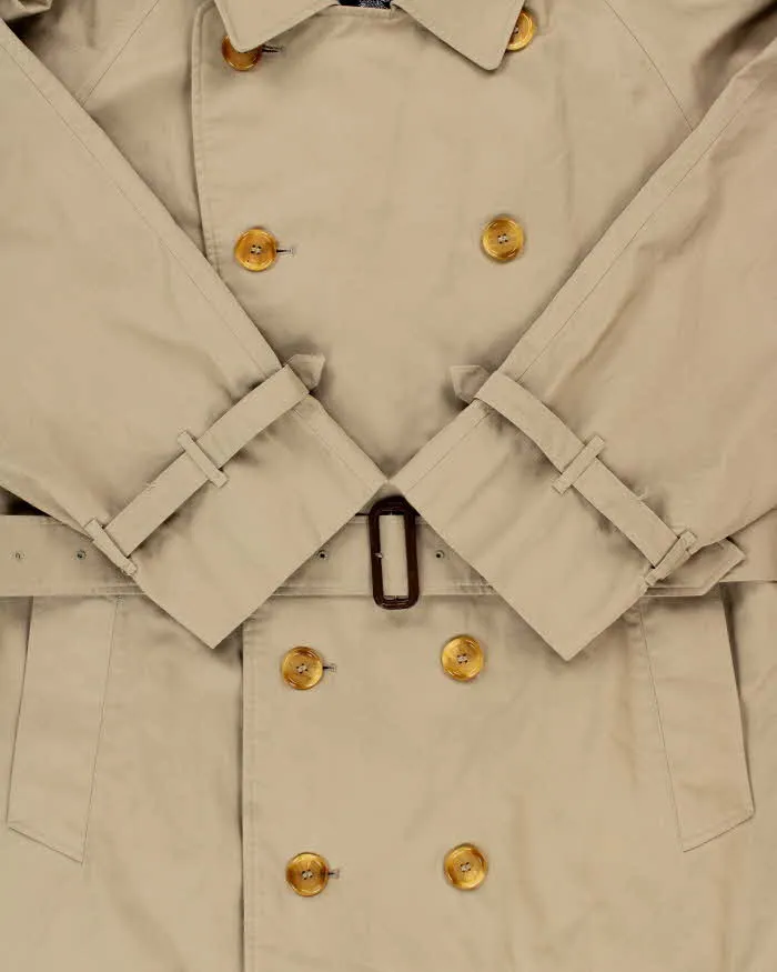 Vintage 1990s Burberry Nova Check Lined Classic Weatherproof Double Breasted Trench Coat - M sold by Rokit product image thumbnail 5