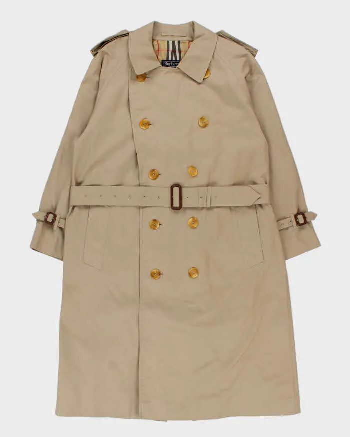 Vintage 1990s Burberry Nova Check Lined Classic Weatherproof Double Breasted Trench Coat - M sold by Rokit