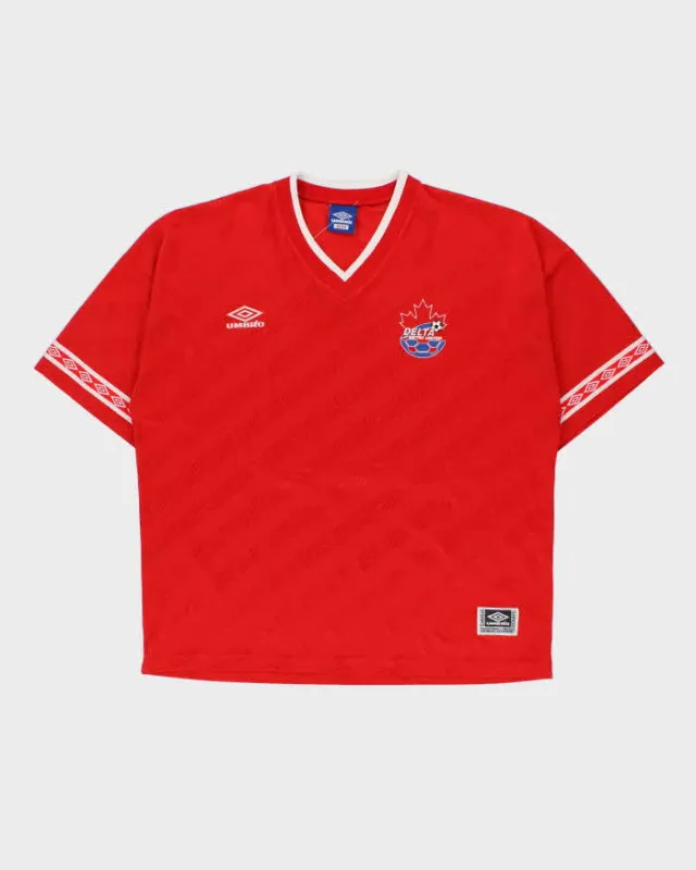 Vintage 2002 Y2K Umbro Delta Metro United Canadian Football Shirt - XL made by Umbro