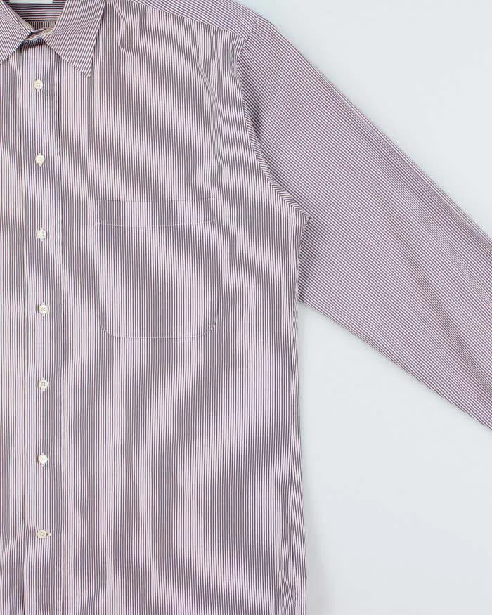 Vintage 1990s Hugo Boss Striped Long Sleeve Shirt - L sold by Rokit product image thumbnail 3