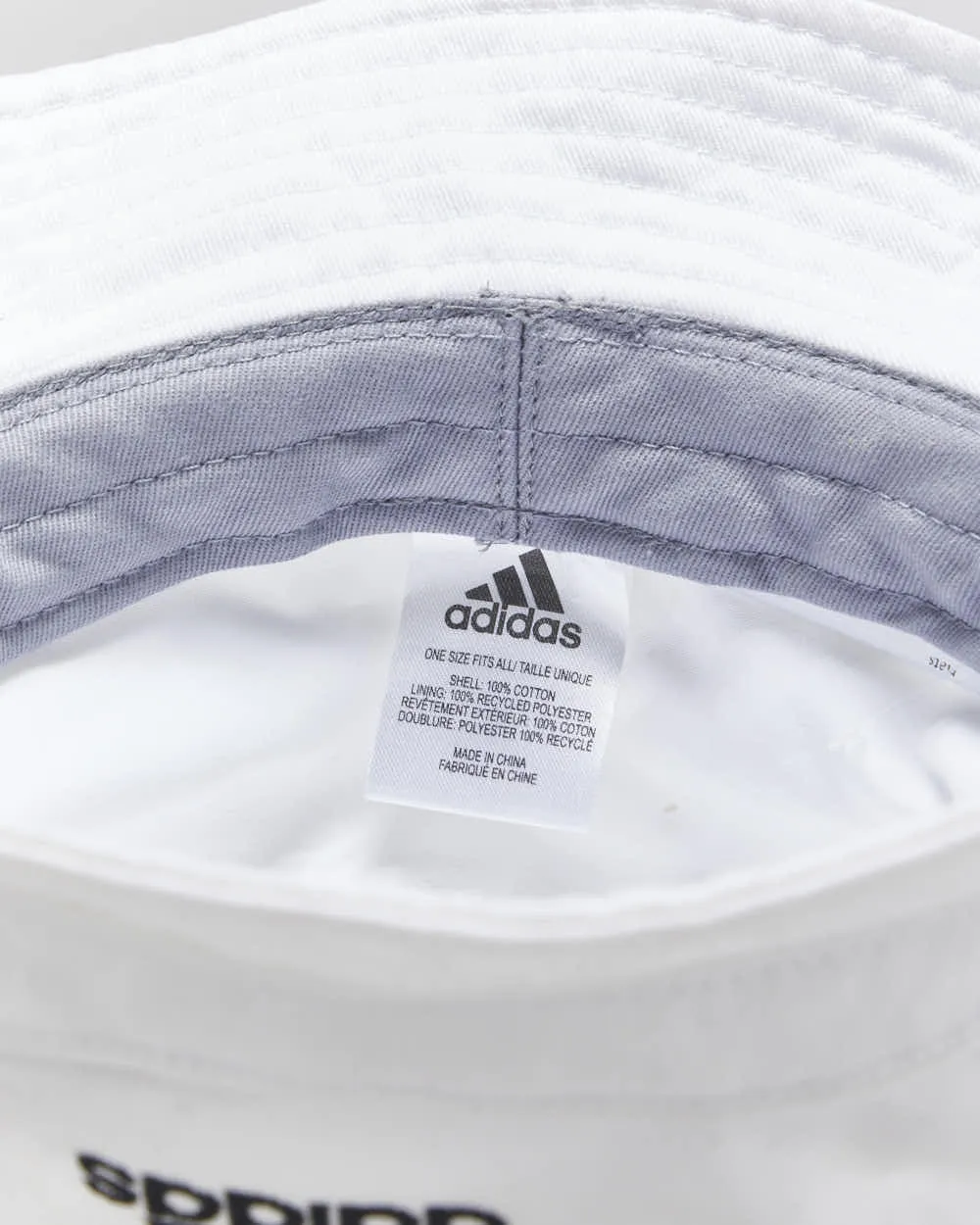 Vintage Adidas Embroidered Canvas Bucket Hat - OS sold by Rokit product image thumbnail 4