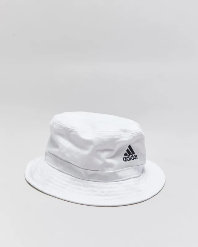 Vintage Adidas Embroidered Canvas Bucket Hat - OS made by Adidas