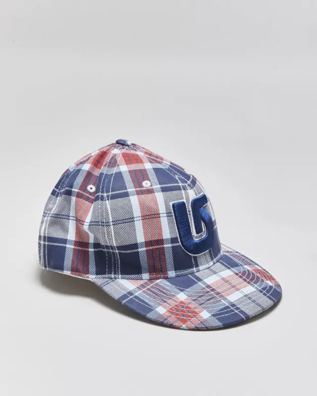 Vintage Y2K 00s Burton Snowboards Plaid FlexFit Baseball Cap - OS made by Burton