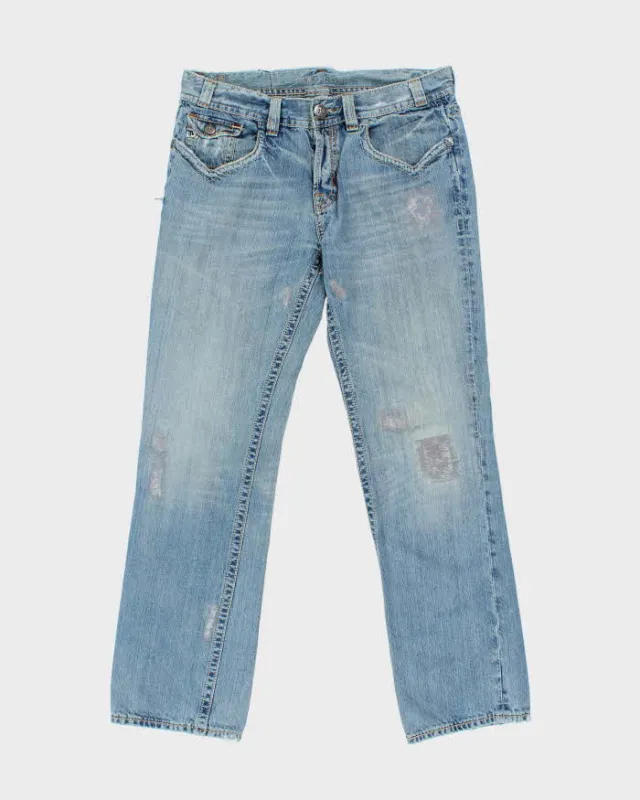Vintage Y2k 2000s MEK Denim Distressed Jeans - W36 L33 made by Rokit