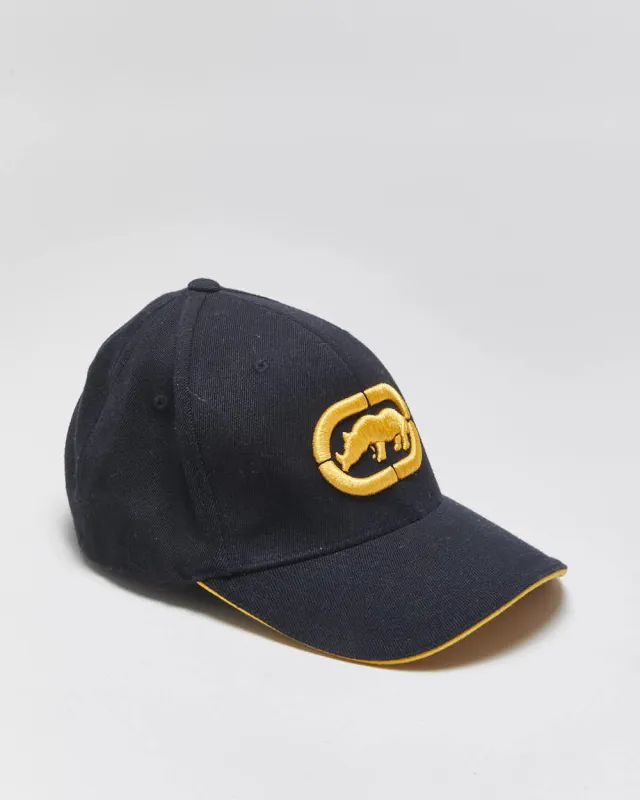 Vintage Y2K 00s Ecko UNLTD Wool Blend FlexFit Baseball Cap - S/M made by Ecko Unlimited