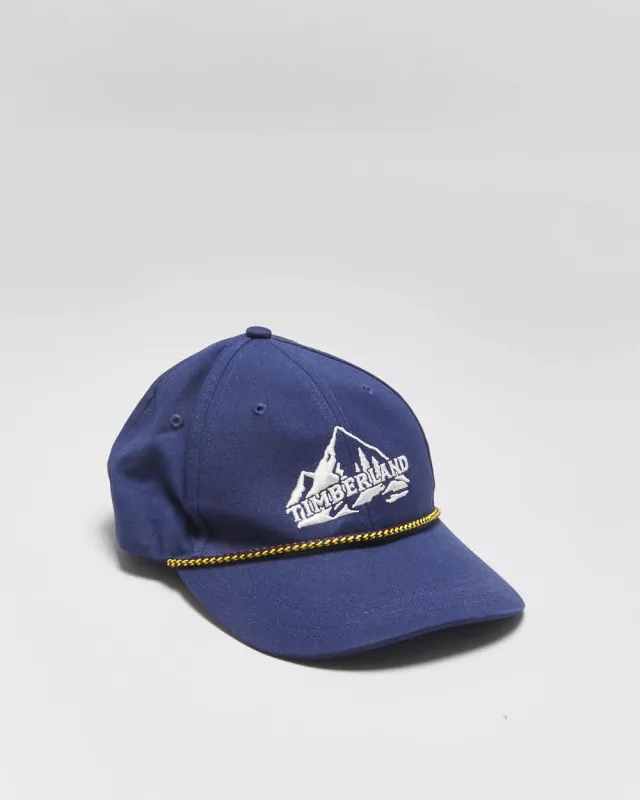 Vintage Timberland Embroidered Canvas Snapback Baseball Cap - OS made by Timberland