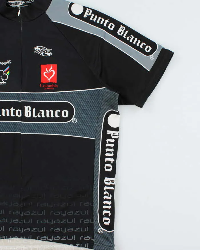 Vintage Y2K 00s Suarez Colnago Campagnolo Punto Blanco 3/4 Zip Pullover Cycling Jersey - XL sold by Rokit product image thumbnail 3