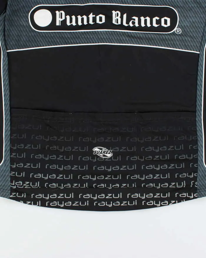 Vintage Y2K 00s Suarez Colnago Campagnolo Punto Blanco 3/4 Zip Pullover Cycling Jersey - XL sold by Rokit product image thumbnail 4