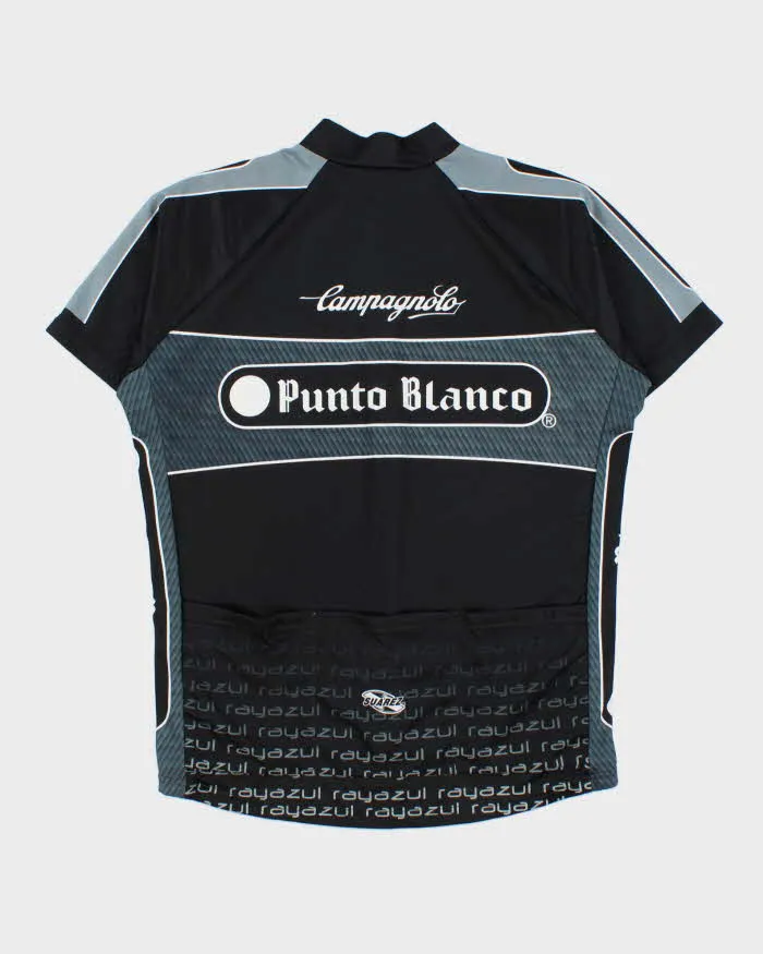 Vintage Y2K 00s Suarez Colnago Campagnolo Punto Blanco 3/4 Zip Pullover Cycling Jersey - XL sold by Rokit product image thumbnail 2