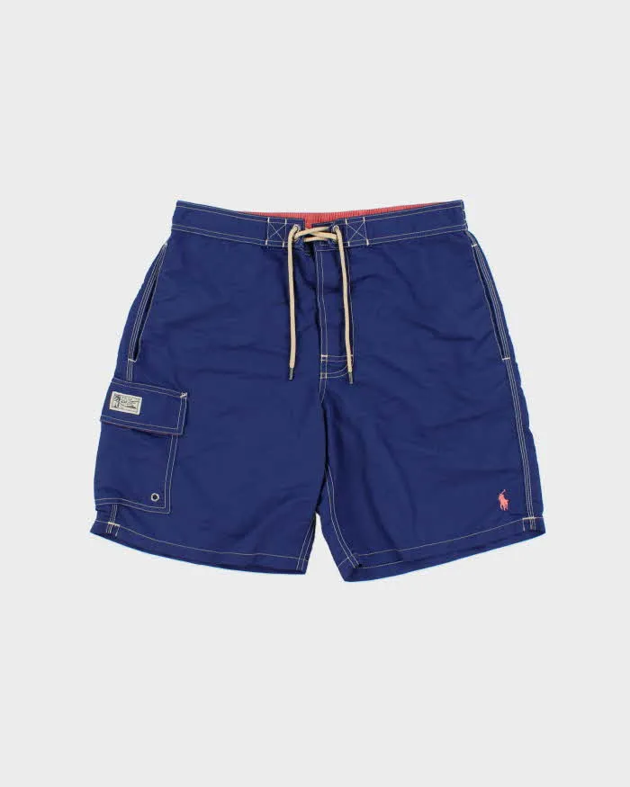 Vintage Polo Ralph Lauren Contrast Stitch Classic Fit Swimming Trunks - S sold by Rokit