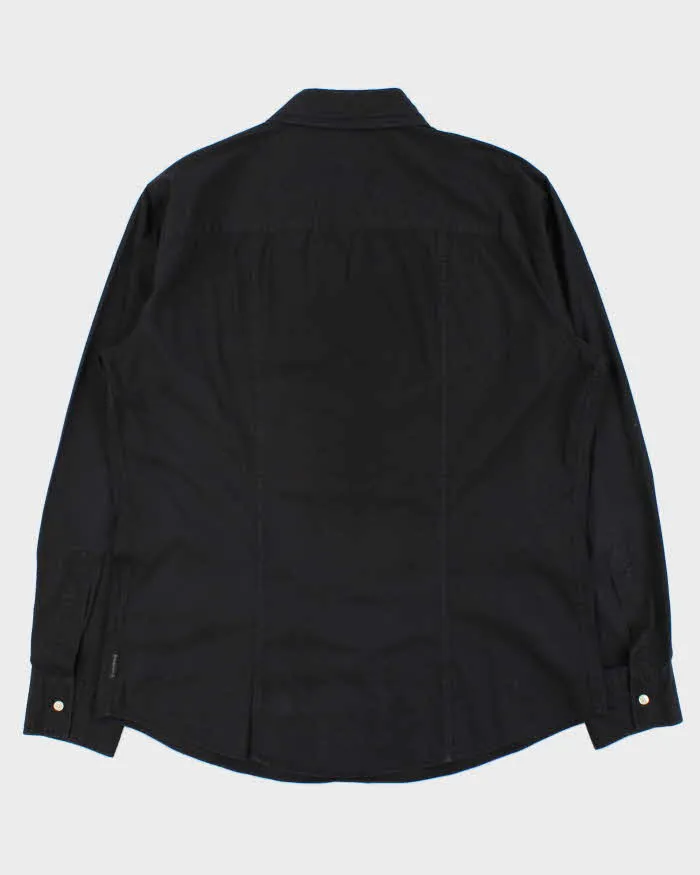 Vintage Y2K 00s Armani Jeans Embroidered Long Sleeve Shirt - XL sold by Rokit product image thumbnail 2