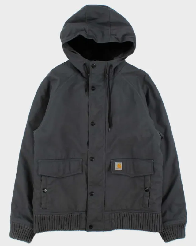 Vintage 2009 Y2K Carhartt Faux Fur Lined Durable Tahoe Bomber Jacket - M made by Carhartt