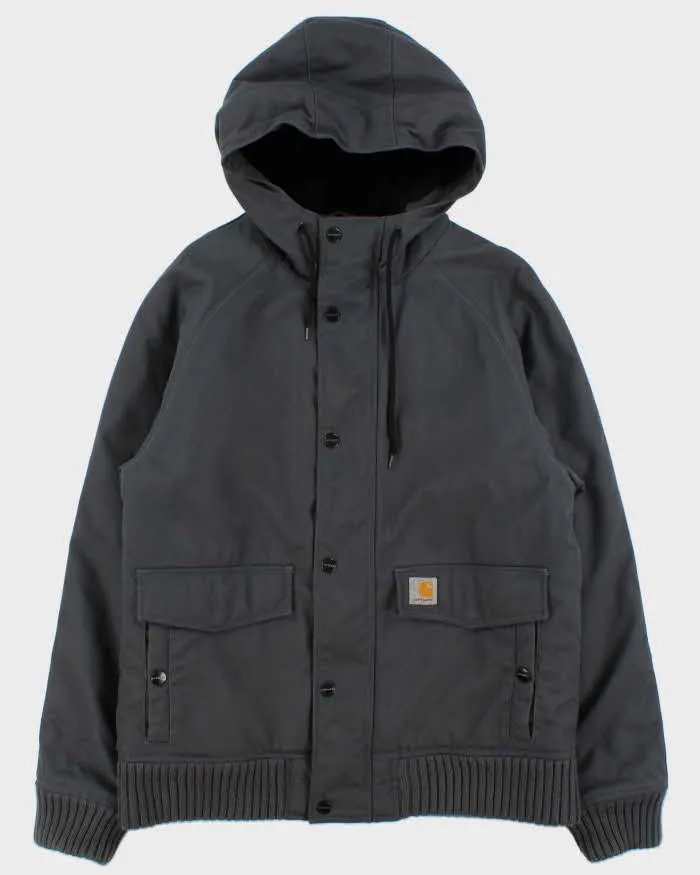 Vintage 2009 Y2K Carhartt Faux Fur Lined Durable Tahoe Bomber Jacket - M sold by Rokit
