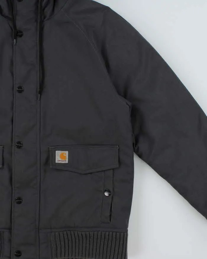 Vintage 2009 Y2K Carhartt Faux Fur Lined Durable Tahoe Bomber Jacket - M sold by Rokit product image thumbnail 3