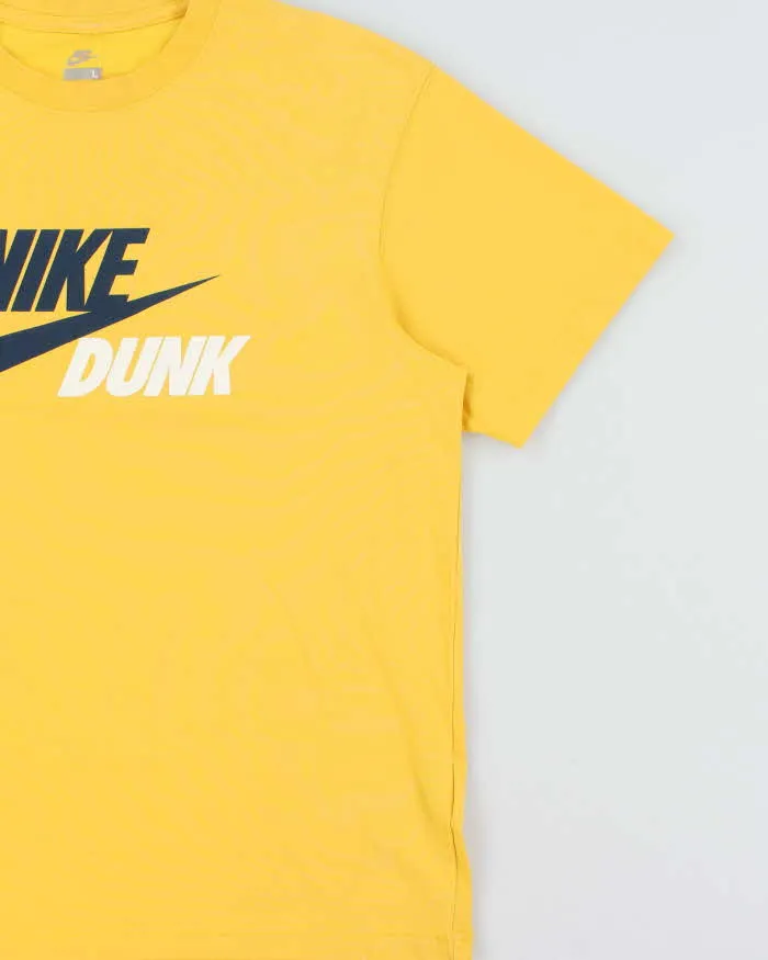 Vintage Y2K 00s Nike Dunk Dri-Fit Heavyweight Crewneck T-Shirt - L sold by Rokit product image thumbnail 3