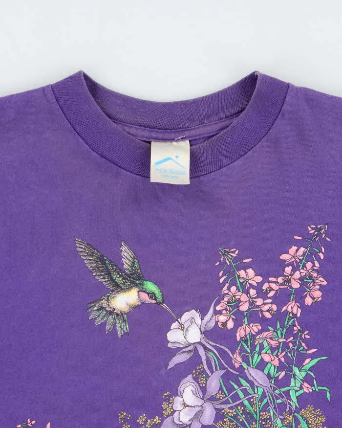 Vintage 1980s Prairie Mountain Alaska Made In USA Single Stitch Crewneck T-Shirt - L sold by Rokit product image thumbnail 5