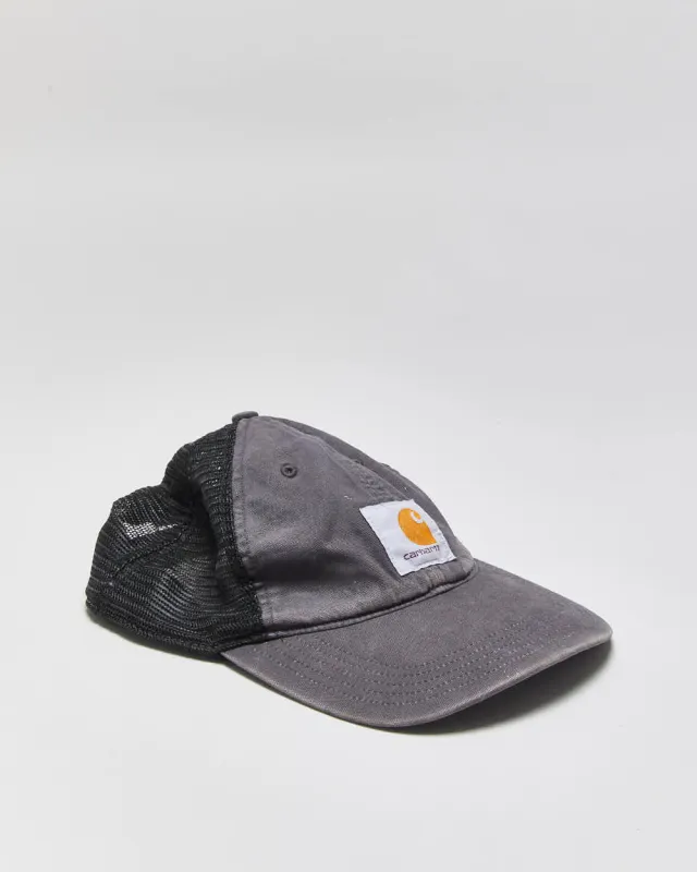 Vintage Carhartt Buffalo Canvas Trucker Hat - OS made by Carhartt