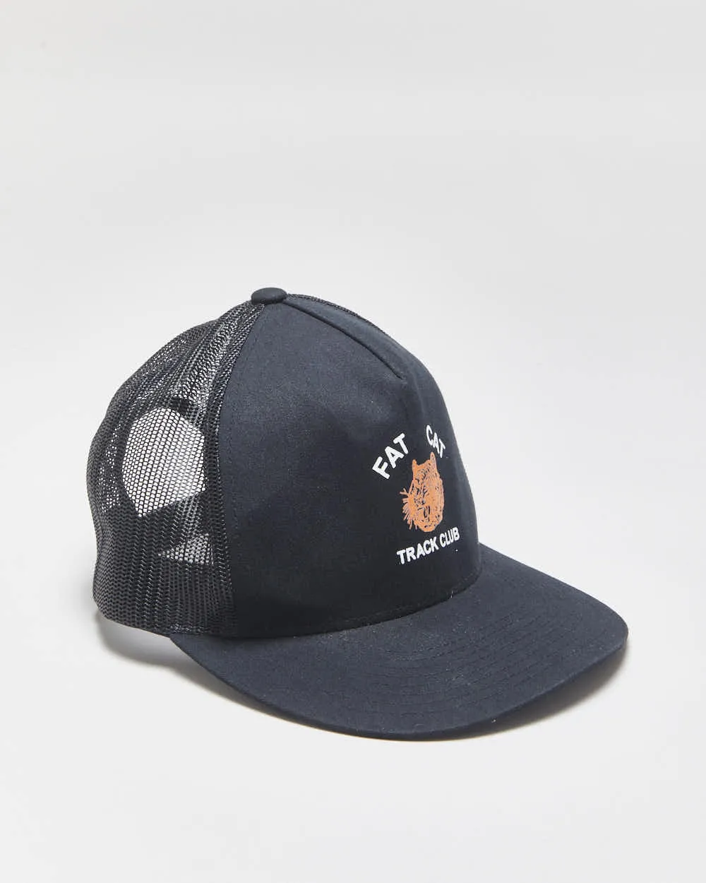 Vintage Fat Cat Track Club Yupoong Classics Trucker Hat - OS sold by Rokit