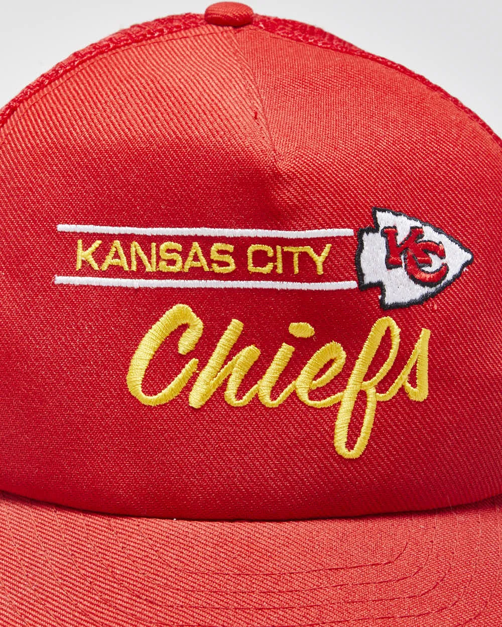 DS Vintage 1980s Kansas City Chiefs Annco NFL Pro Model Trucker Hat - OS sold by Rokit product image thumbnail 3