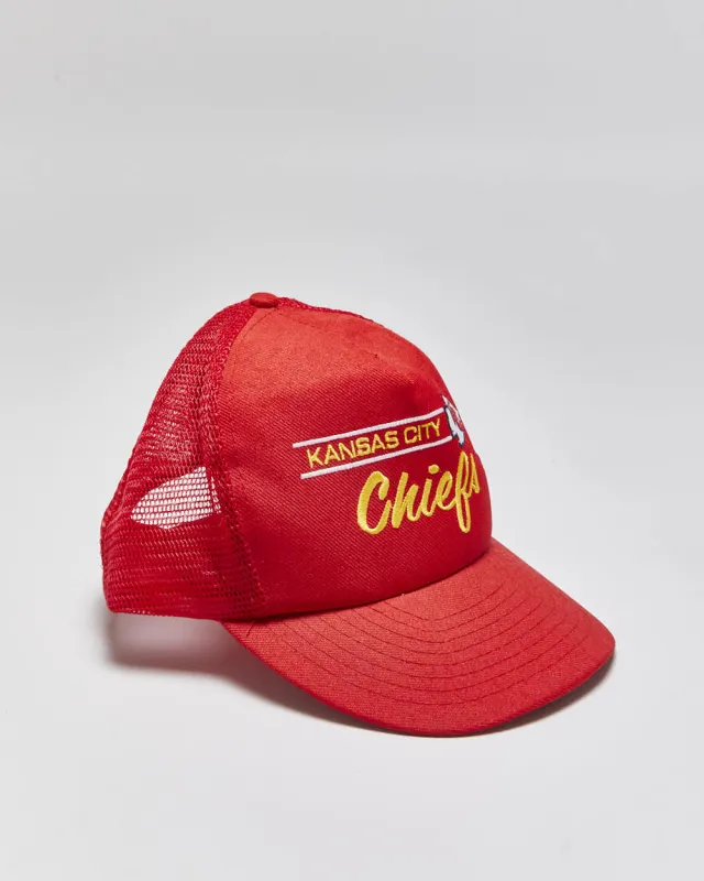 DS Vintage 1980s Kansas City Chiefs Annco NFL Pro Model Trucker Hat - OS made by NFL