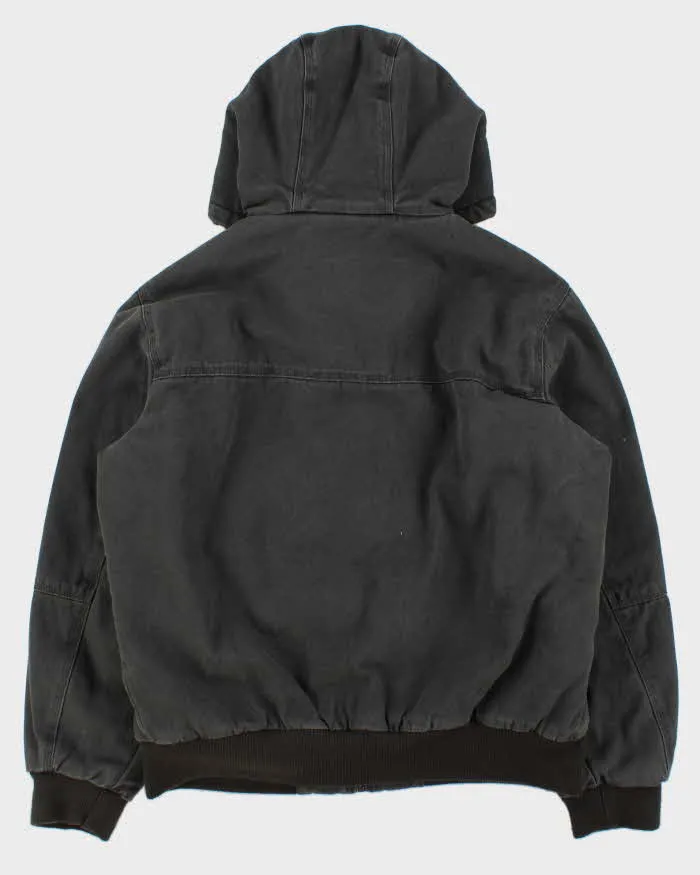 Vintage Y2K 00s G.H.Bass Khaki Sherpa Lined Canvas Active Bomber Jacket - L sold by Rokit product image thumbnail 2