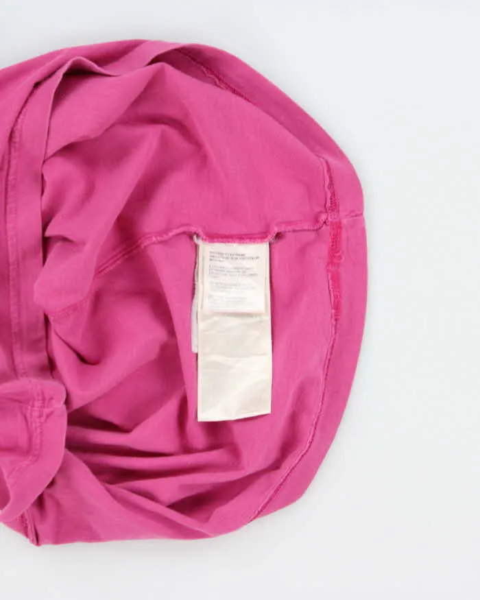 Vintage Y2K 00s Diesel Classic Dark Pink Slim Fit Crewneck T-Shirt - M sold by Rokit product image thumbnail 5