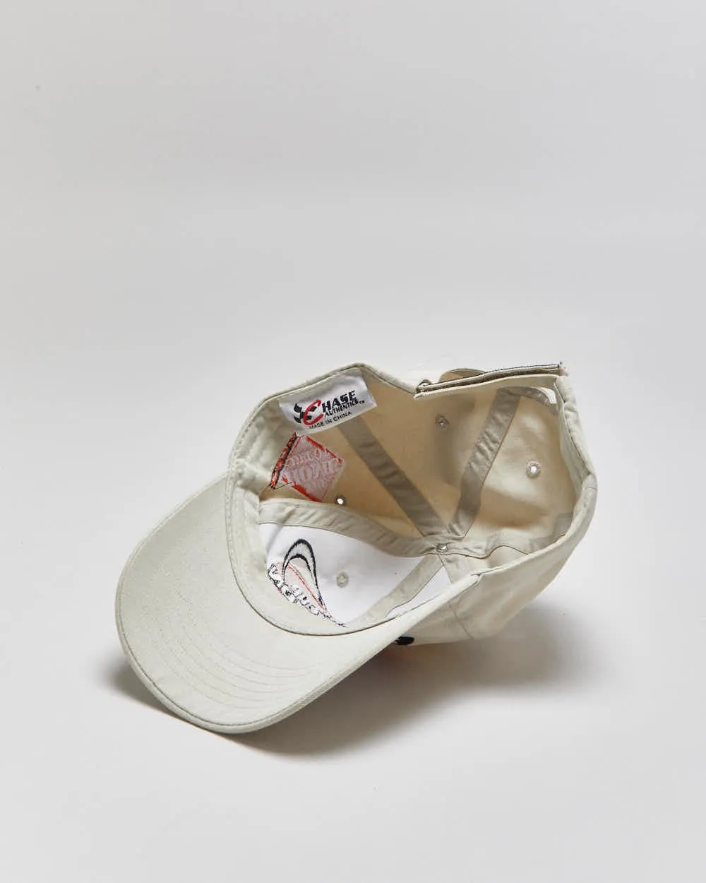 Vintage 2002 Y2K Chase Authentics Khaki Nascar Winston Cup Champion Canvas Velcro Baseball Cap - OS sold by Rokit product image thumbnail 5