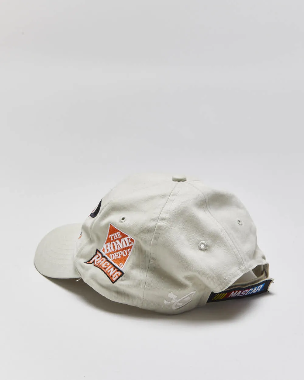 Vintage 2002 Y2K Chase Authentics Khaki Nascar Winston Cup Champion Canvas Velcro Baseball Cap - OS sold by Rokit product image thumbnail 2