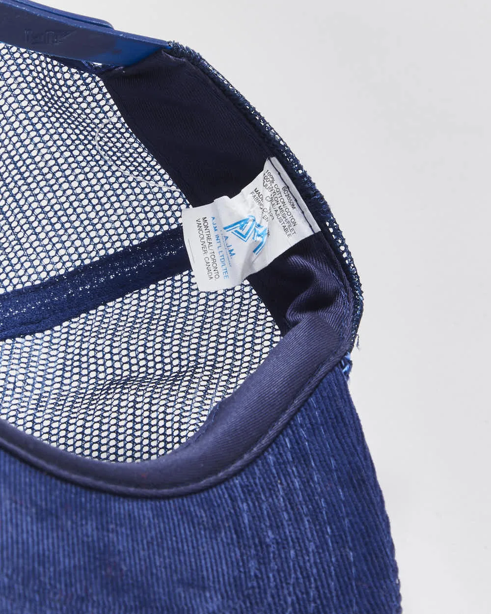 Vintage 1990s AJM Headwear Corduroy Trucker Hat - OS sold by Rokit product image thumbnail 4