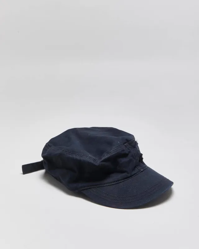 Vintage Y2K 00s Puma Frayed Logo Canvas Adjustable Army Cap - OS made by Puma