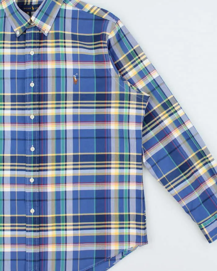 Vintage Ralph Lauren Plaid Classic Fit Long Sleeve Shirt - L sold by Rokit product image thumbnail 3