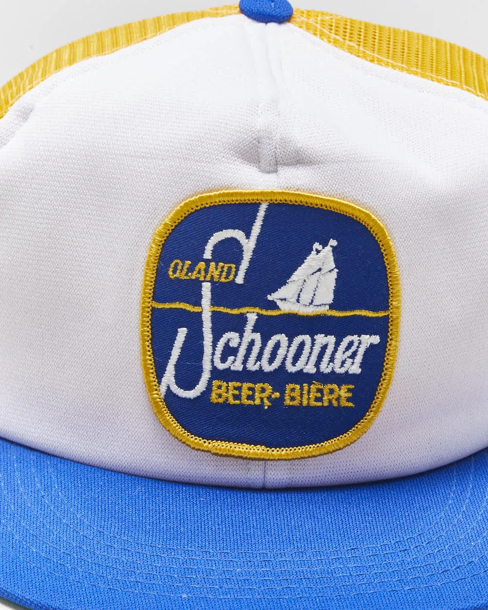 Vintage 1980s Schooner Lager Oland Brewery Patch Flat Bill Trucker Hat - OS sold by Rokit product image thumbnail 3