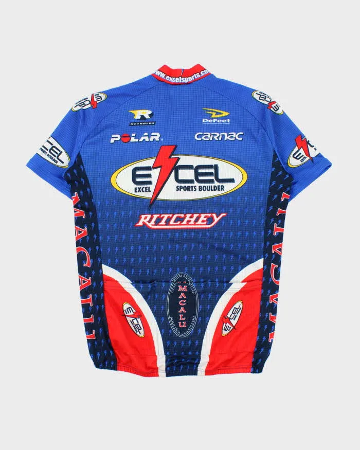 Vintage 1990s Team Ritchey Reynolds Made In USA Half-Zip Cycling Jersey - XL sold by Rokit product image thumbnail 2