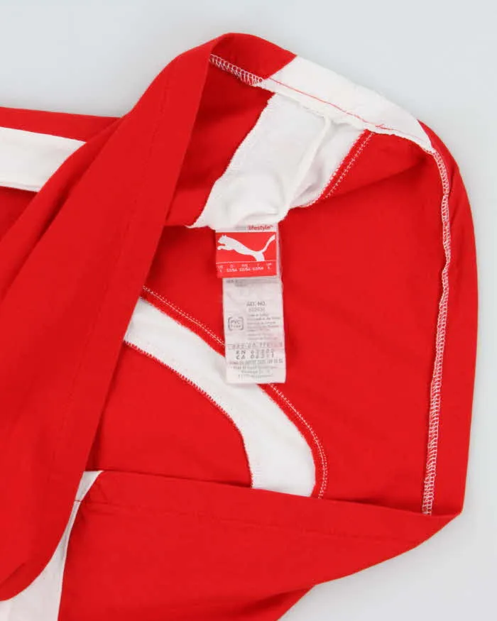 Vintage Y2K 00s Puma x Ferrari Textured Single Stitch Crewneck T-Shirt - L sold by Rokit product image thumbnail 5