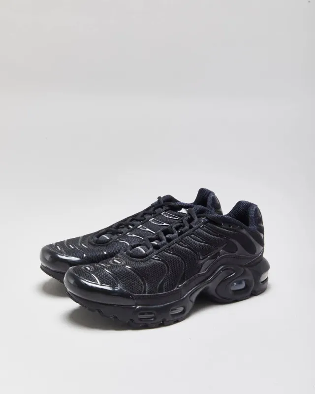 2023 Nike Air Max Plus TN Tuned Triple Black Women's Trainers - UK4.5 made by Nike