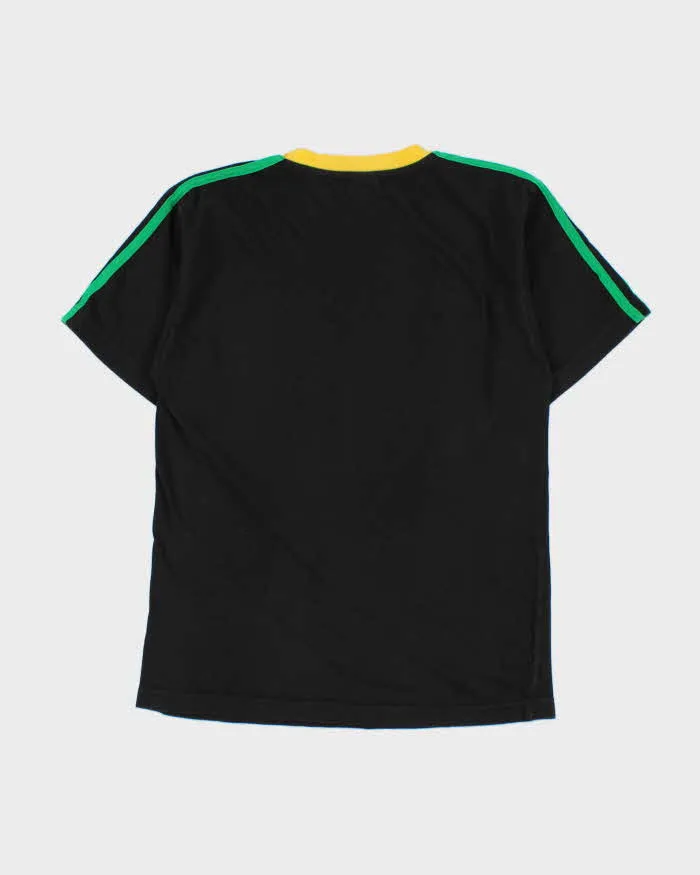 Vintage Y2K 00s Jamaica Striped Heavyweight Crewneck T-Shirt - S sold by Rokit product image thumbnail 2