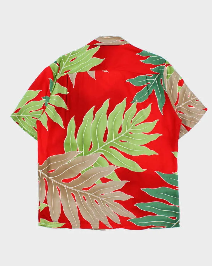 Vintage 1990s Two Paddles Made In USA Hawaiian Shirt - M sold by Rokit product image thumbnail 2