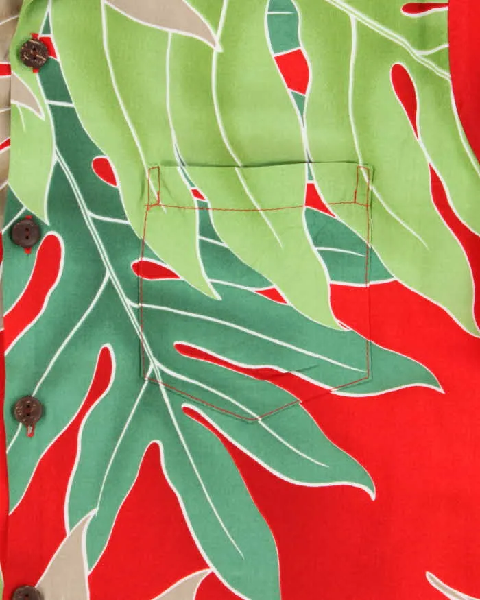 Vintage 1990s Two Paddles Made In USA Hawaiian Shirt - M sold by Rokit product image thumbnail 4