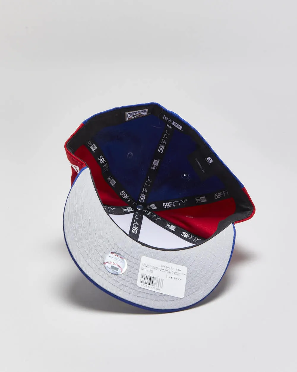 Vintage New Era 59Fifty Montreal Expos Cooperstown Collection MLB Fitted Baseball Cap - 8 sold by Rokit product image thumbnail 5