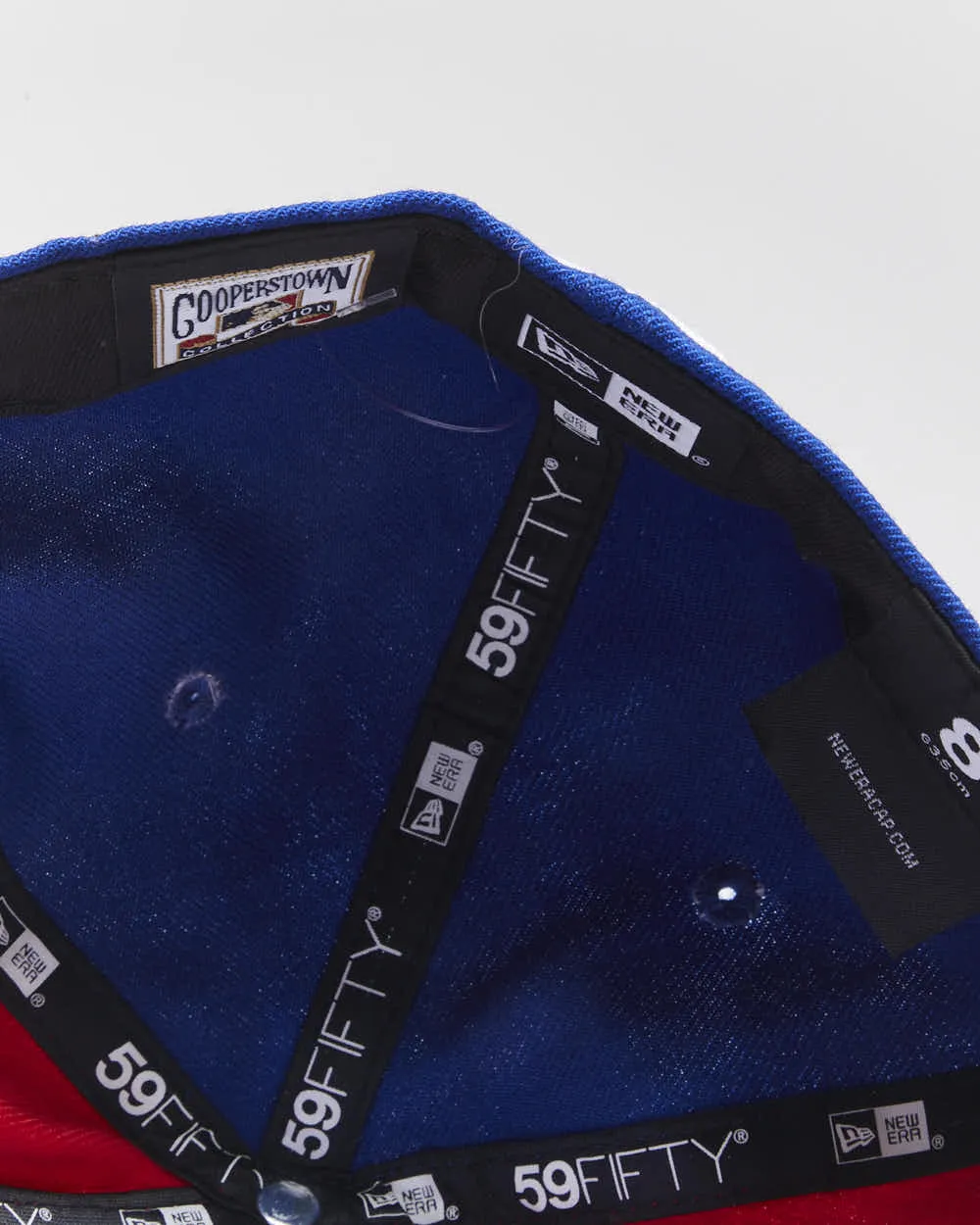 Vintage New Era 59Fifty Montreal Expos Cooperstown Collection MLB Fitted Baseball Cap - 8 sold by Rokit product image thumbnail 4