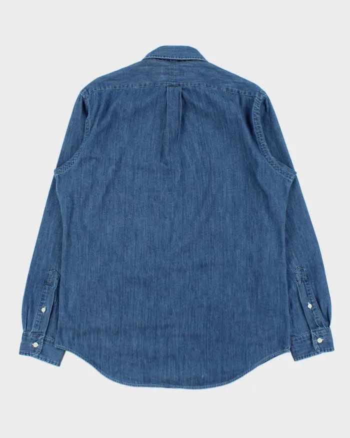Vintage Ralph Lauren Long Sleeve Denim Shirt - M sold by Rokit product image thumbnail 2