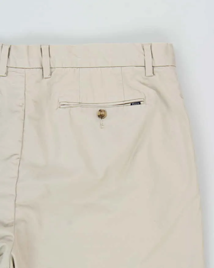 Vintage Polo Ralph Lauren Stretch Classic Fit Twill Straight Leg Chino Trousers - W36 L30 sold by Rokit product image thumbnail 4