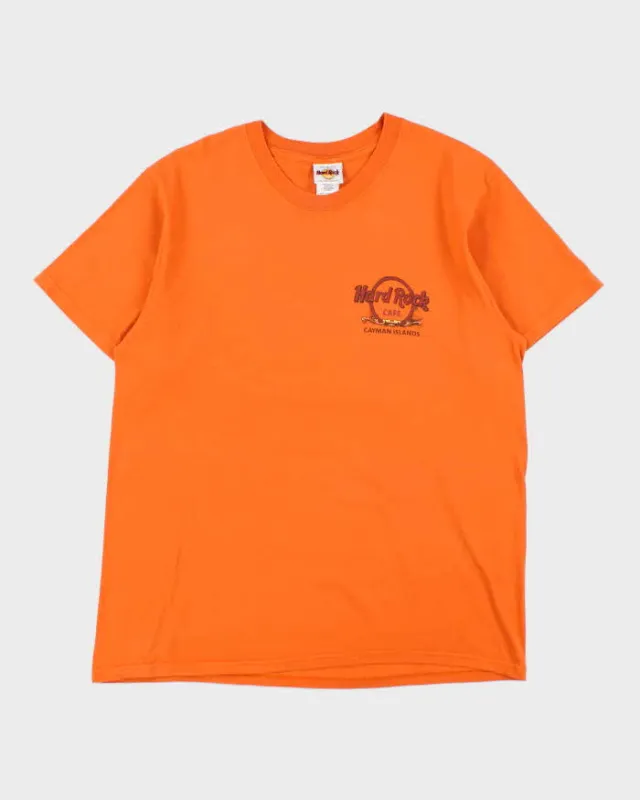Vintage Y2K 00s Hard Rock Cafe Cayman Islands Crewneck T-Shirt - L made by Hard Rock Cafe