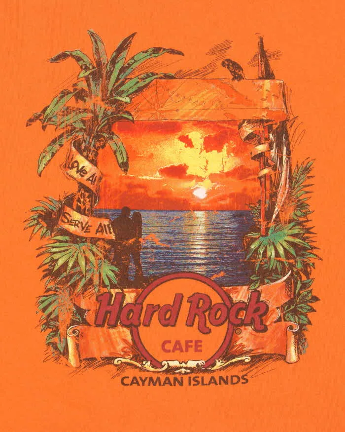 Vintage Y2K 00s Hard Rock Cafe Cayman Islands Crewneck T-Shirt - L sold by Rokit product image thumbnail 4