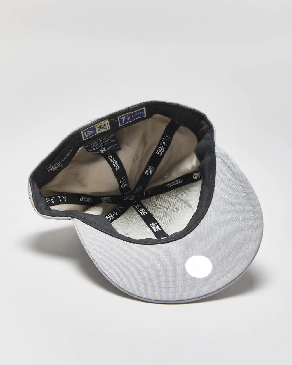 2014 Stussy x New Era 59Fifty Crown Monogram Wool Blend Fitted Baseball Cap - 7 1/2 sold by Rokit product image thumbnail 5