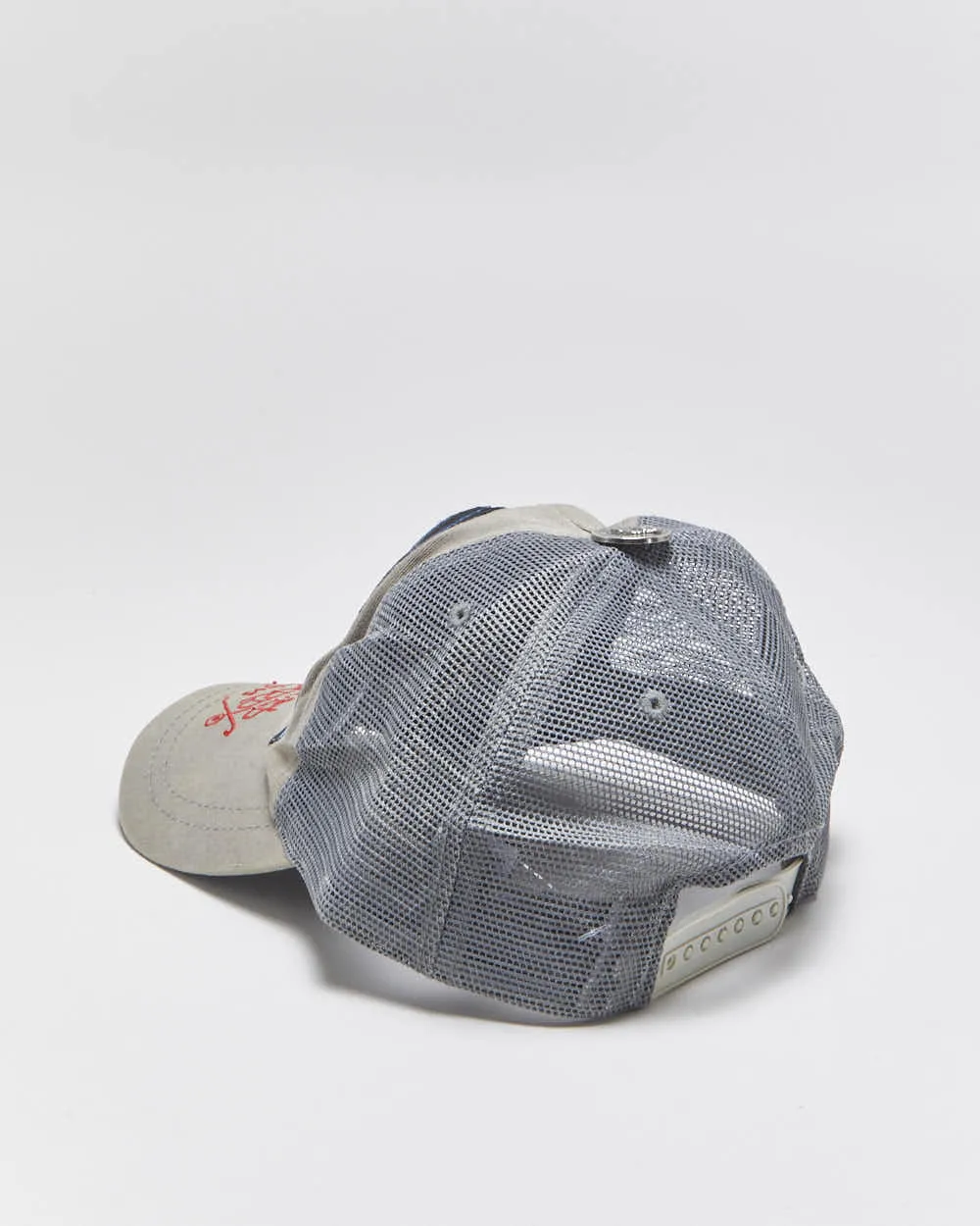 Vintage Y2K 00s Ed Hardy Christian Audiger Embroidered Denim Trucker Hat - OS sold by Rokit product image thumbnail 2