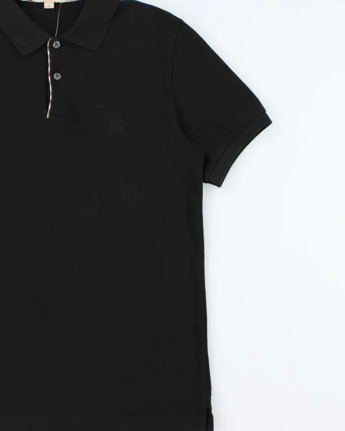 Vintage Y2K 00s Burberry Brit Nova Check Trim Short Sleeve Polo Shirt - M sold by Rokit product image thumbnail 3